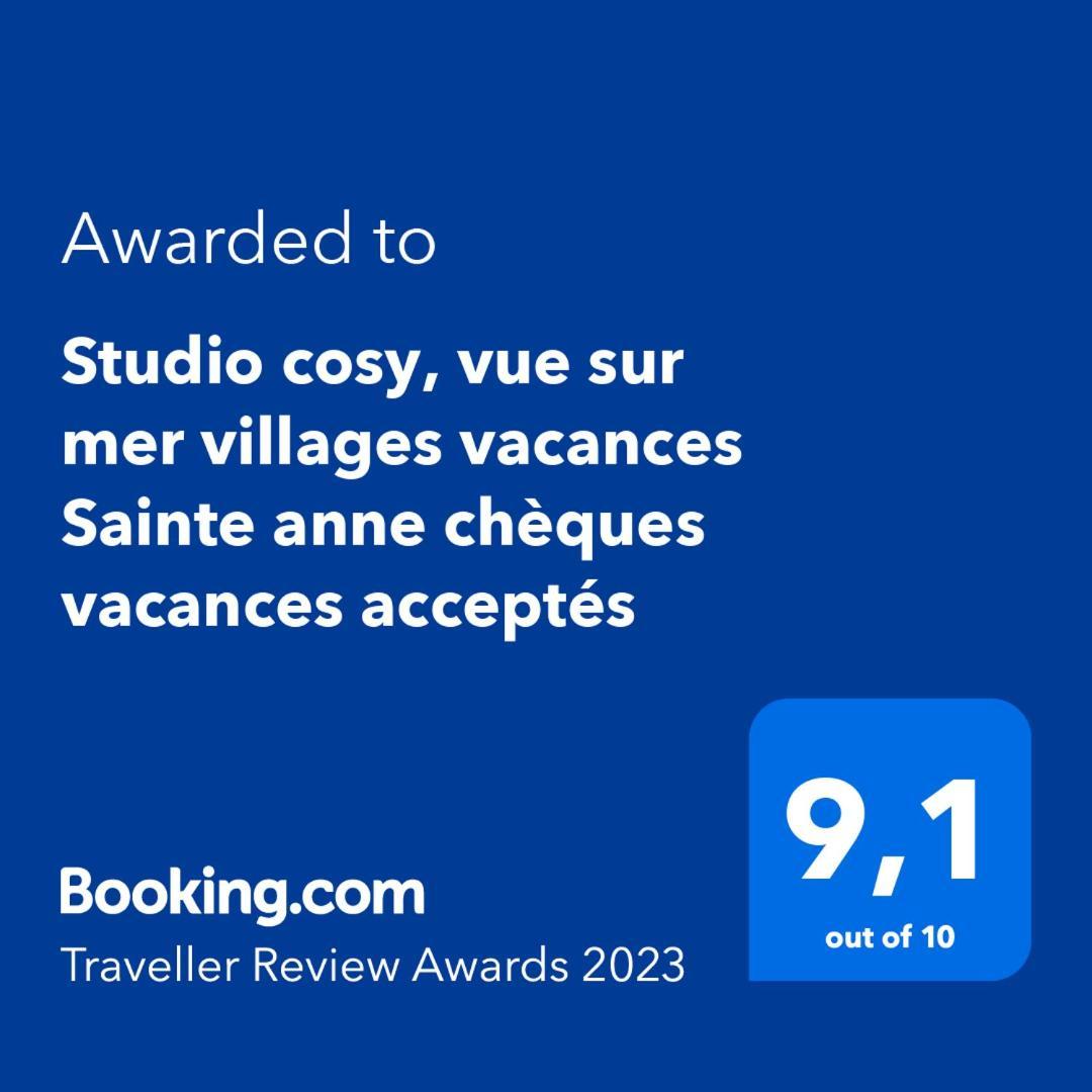 Studio Cosy, Vue Sur Mer Villages Vacances Sainte Anne Cheques Vacances Acceptes Номер фото
