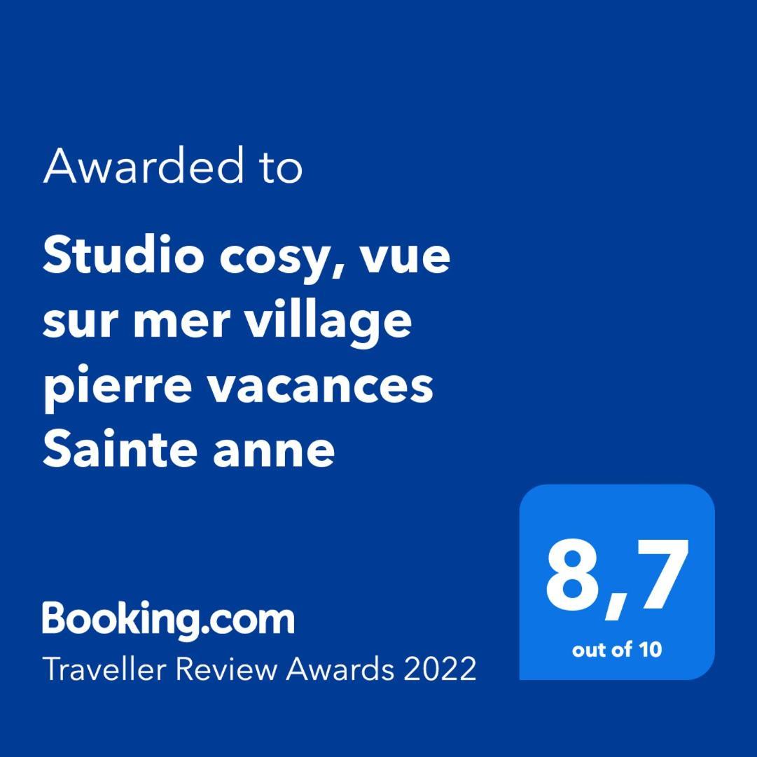 Studio Cosy, Vue Sur Mer Villages Vacances Sainte Anne Cheques Vacances Acceptes Номер фото